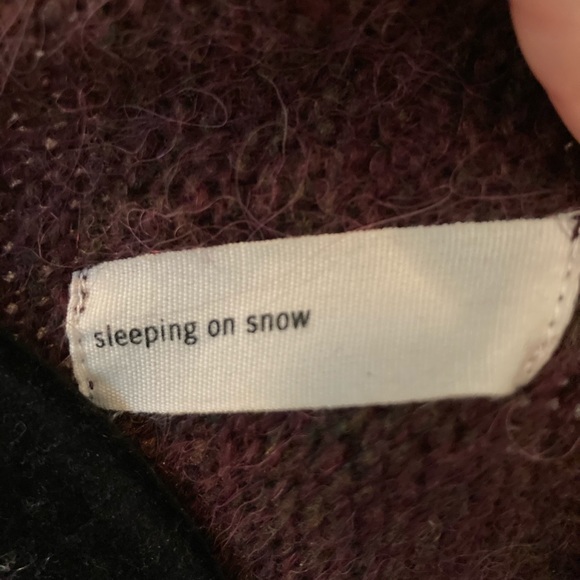 Anthropologie (Sleeping on Snow) Layered Alpaca Sweater - Picture 6 of 12